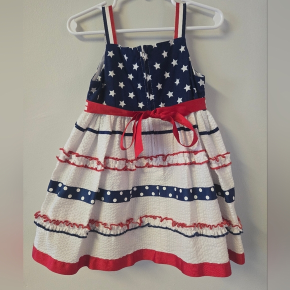 4th of July Labor Day Veterans Day Patriotic Dress 2T - Picture 2 of 2
